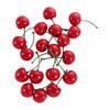 Artificial Red Cherries, Realistic Cherry Decor, 20 Pieces view 1