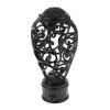 SLSKO Curtain Rod Finials, 4-Piece Set, Unique Design, Style 1 Black/White view 4