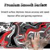 FANSU Gaming Mouse Pad, Stitched-Edge 3D Marble Design, Non-Slip Rubber Base, Purple, 700 x 300 x 3 mm view 4