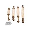 2-Piece Marble Ceramic Cabinet Handle Set, 96 mm Hole Spacing view 4