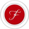 F Initial Heart Alphabet Monogram PopSockets PopGrip for MagSafe view 2