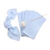 FOVAOK Cotton Gauze Napkins, 30 x 30 cm, Light Pink, 10-Pack view 3
