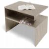 MATKAM Boston EX3 Coffee Table, H45 x W90 x D60 cm, Modern Style, with Practical Shelf, Easy Assembly, Ideal for Living Rooms (Sonoma Oak) view 1