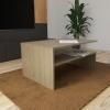 MATKAM Boston EX3 Coffee Table, H45 x W90 x D60 cm, Modern Style, with Practical Shelf, Easy Assembly, Ideal for Living Rooms (Sonoma Oak) view 4