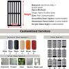 Acrylic Glass Accordion Sliding Door, 193 x 203 cm view 2