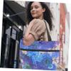 Foldable Rolling Shopping Bag, Fabric, PP and Metal view 2
