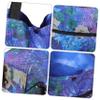 Foldable Rolling Shopping Bag, Fabric, PP and Metal view 4
