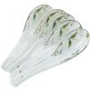 10-Piece Bone China Soup Spoon Set with Long Handles view 1