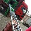 Heavy-Duty Metal-Frame Gravity Conveyor with Steel Frame, Spliceable Foldable Turntable, and Non-Powered Discharge Roller view 2