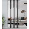 8 Black Metal Floor-to-Ceiling Room Divider Poles, 50–240 cm view 1