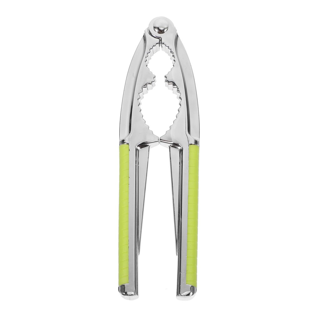 MUCKLILY Stainless Steel Nutcracker with Ergonomic Non-Slip Handle