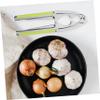 MUCKLILY Stainless Steel Nutcracker with Ergonomic Non-Slip Handle view 4