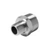HBGNZU 304 Stainless Steel BSP/NPT Male Hex Reducer Nipple, 2.5 BSP to 2 BSP view 2
