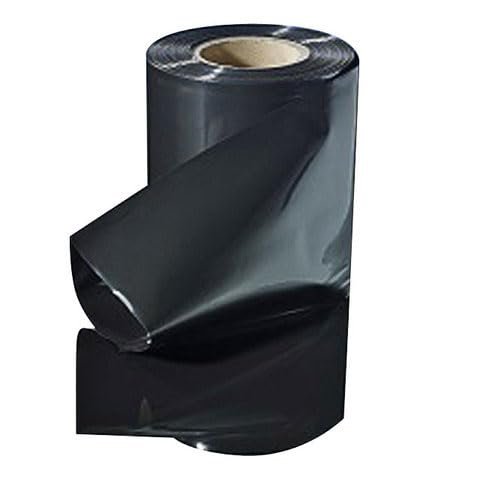VEPATIM 1 Roll of Tubular Film, 300 mm Wide, 100 µm, Opaque Black, 250 m