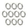 TUZUK 10-Pack 6703-ZZ Sealed Ball Bearings, 17 x 23 x 4 mm, Pre-Greased, Chrome Steel, Double Rubber Seals view 1