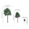 STOBOK 24-Piece Miniature Plastic Trees for Model Railways and Architectural Models view 2