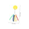Happyyami Yellow Oval Floating Fishing Line Stoppers, 10-Pack view 2