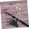 Happyyami Yellow Oval Floating Fishing Line Stoppers, 10-Pack view 4