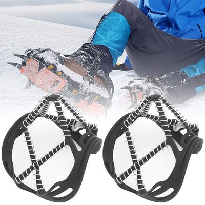 Traction Cleats, Shoe Spring Spikes, 1 Pair for Snow