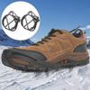 Traction Cleats, Shoe Spring Spikes, 1 Pair for Snow view 3