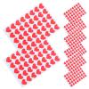 Stickers for Kindergarten Children, Red Heart Shape, 8 view 1
