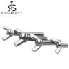 RYSUPPLY Stainless Steel Wing Screws | M5 x 12 mm | Butterfly Screws | DIN 316 | 2 pcs view 3