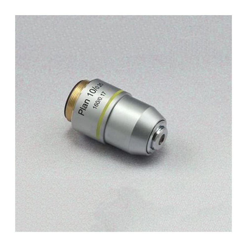 10X Plan 195 Achromatic Microscope Objective for Biological Microscopes