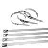 ZEDEVB Stainless Steel Cable Ties, Self-Locking Metal Ties, 7.9 x 400 mm, 100 Pack view 4