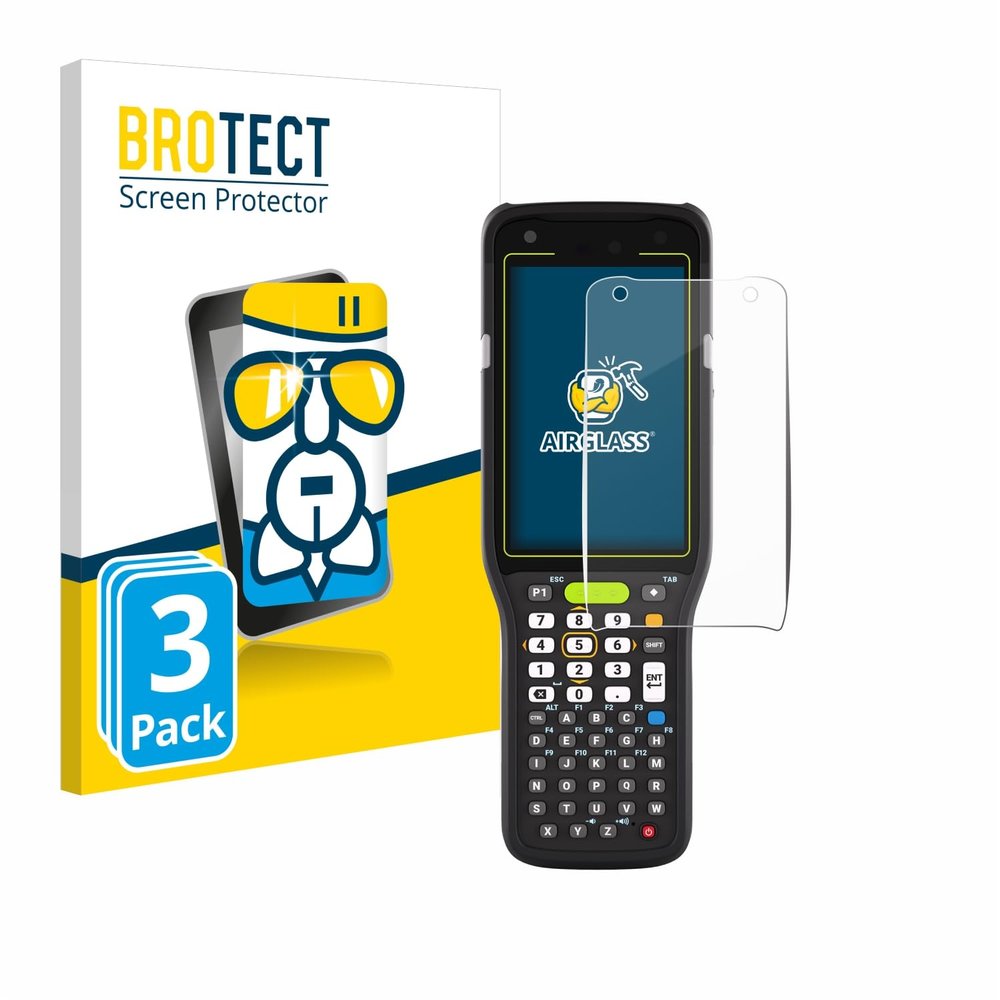 BROTECT Tempered Glass Screen Protector for Zebra MC3400