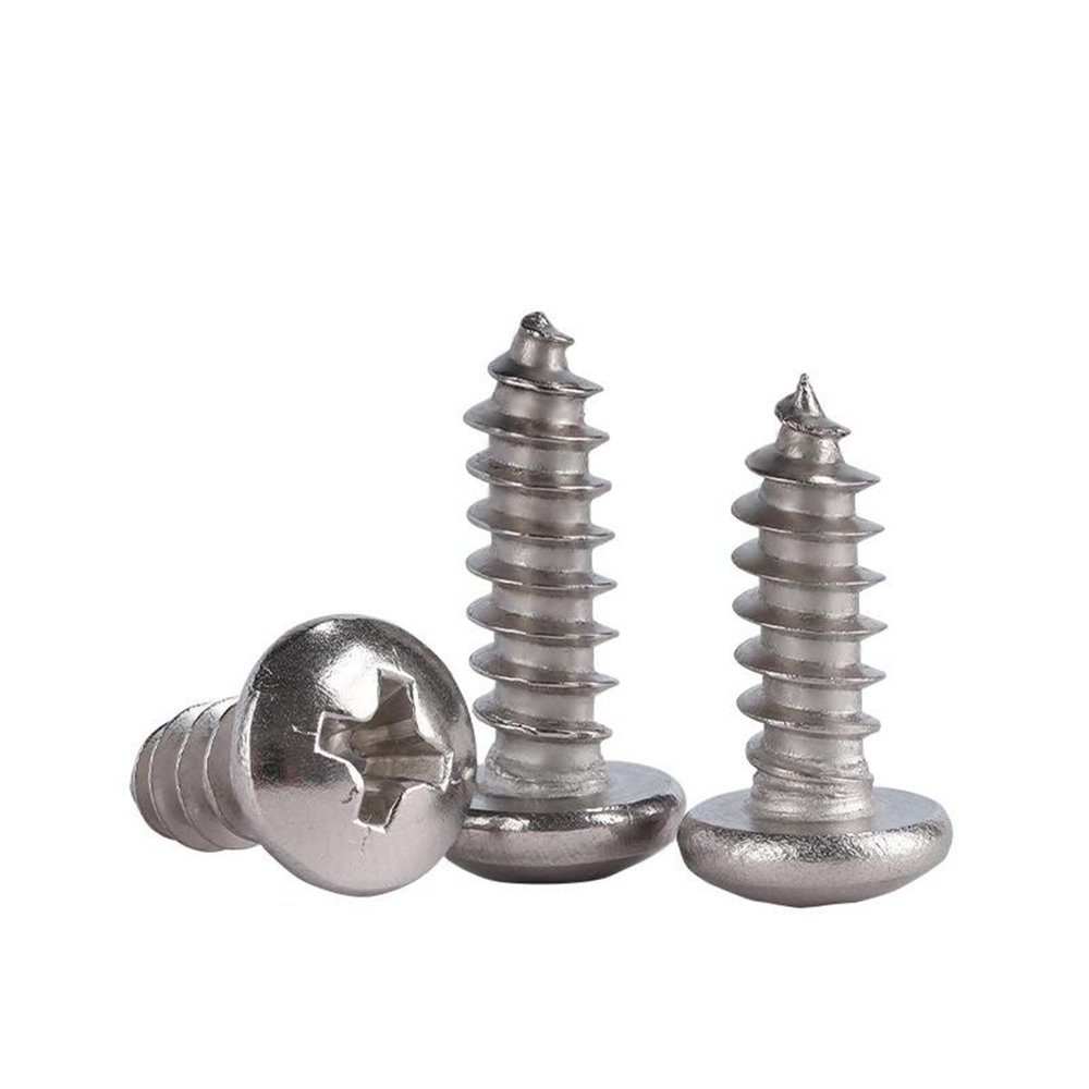 304 Stainless Steel Self-Tapping Pan Head Screws M1-M8, 10 pcs, M4.2 x 30 mm