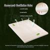 Generic 100% Natural Latex Mattress, Topper, Natural Rubber Mattress, 4 in Thick, Thickened Cushion Mat for Dorm Rooms, 75 x 94 in view 2
