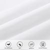 AQIGR Elastic Bed Skirt with Three Fabric Sides, Brown, 180 x 220 cm + 40 cm view 4