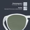 Uvex LGL 53 Sports Sunglasses, Clear/Green, One Size view 3