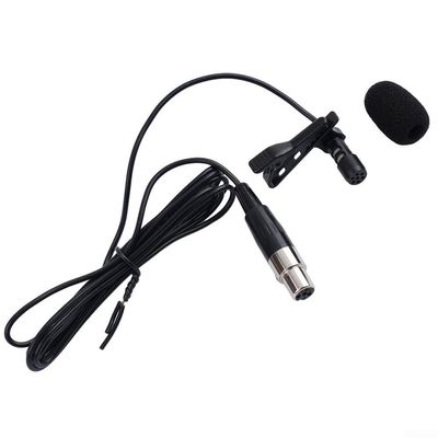 Detachable Lavalier Microphone for Stage Use, Mini-XLR Connector