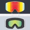uvex pwdr FM – stylish mirrored ski goggles with wide field of view and anti-fog coating, adult features for kids – matte white/rainbow-clear – one size view 4