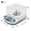IYARNOVA Precision Digital Analytical Scale, 0.001 g, 100 g, with Windshield view 3