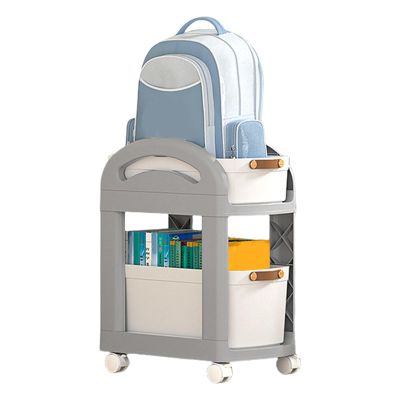 2-Tier Under-Desk Storage Cart