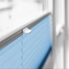Plisart No-Drill Adhesive Pleated Blind for Window Frames – Light Blue, 100 x 150 cm view 3