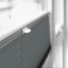 Plisart No-Drill Adhesive Pleated Blind for Window Frame, Graphite, 80 x 70 cm view 3
