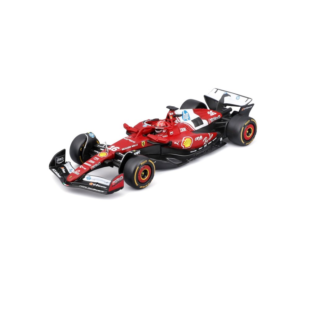 Bburago 1:43 Ferrari SF-25 2025 F1 Lewis Hamilton with Helmet