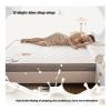 Natural Latex Mattress, Queen, Medium-Firm, Gray, 59 x 78.7 x 3.5 in view 4