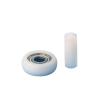 LOOwAH Compatible 5 x 17 x 6 mm Nylon Drawer Wheel with Bearing, 1 Piece view 1