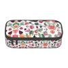 Large Airplane Pencil Case for Girls and Boys, Aesthetic Multi-Compartment Office Organizer, Pink Sloth view 1