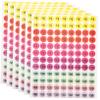 SHINEOFI 30-Sheet Round Price Label Stickers view 1