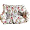Thick, Washable Outdoor Cushion for 2-Person Egg Chair view 1