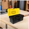 DOITOOL Durable PP Tool Box with Removable Top Compartment view 4