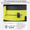 Electric Garden Leaf Mulcher with Adjustable Shred Size and Storage Bag, 30 m Power Cord view 4