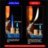 Dual-Flame Torch Lighter, Windproof Refillable Butane Lighter view 3