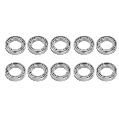 DUIMIMI 10-Piece S6905ZZ Miniature Stainless Steel Ball Bearings, 42 x 25 x 9 mm