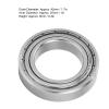 DUIMIMI 10-Piece S6905ZZ Miniature Stainless Steel Ball Bearings, 42 x 25 x 9 mm view 2